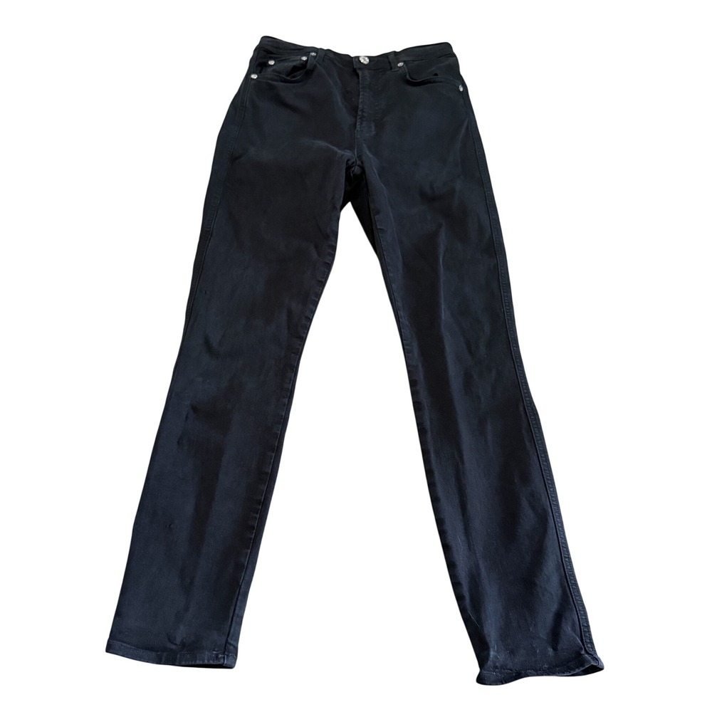 AGOLDE Nico High Rise Skinny Jeans Black Size 28